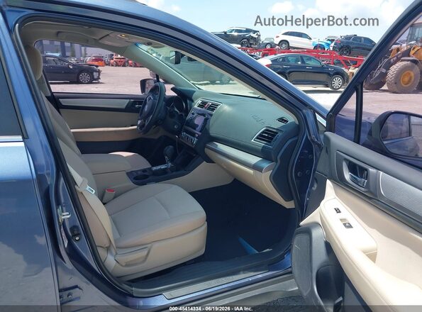 4S4BSAHC3H3249146 2017 SUBARU OUTBACK Light Blue Вид салона спереди