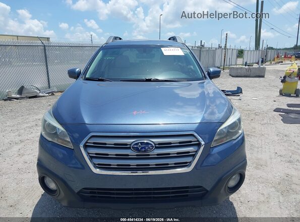 4S4BSAHC3H3249146 2017 SUBARU OUTBACK Light Blue Вид задней части салона