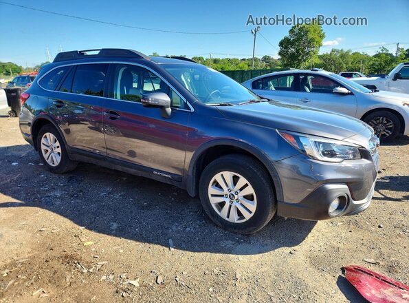 4S4BSAHC7J3373507 2018 SUBARU OUTBACK Gray 