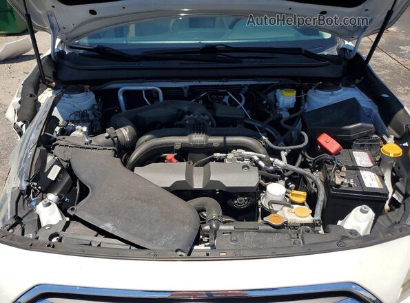 4S4BSAHC7K3222460 2019 SUBARU OUTBACK Белый Вид задней части салона