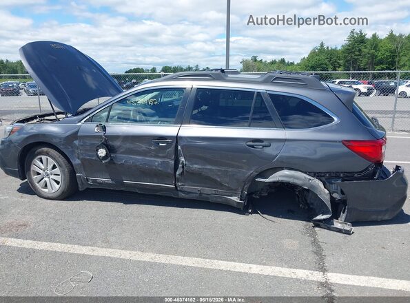 4S4BSAHC7K3244037 2019 SUBARU OUTBACK Gray წინა ხედი