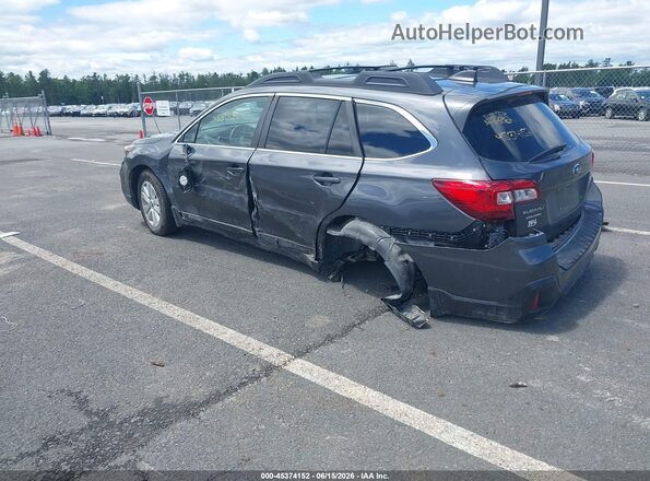 4S4BSAHC7K3244037 2019 SUBARU OUTBACK Gray უკანა მარცხენა