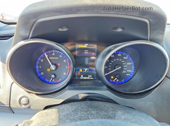 4S4BSAHC7K3350052 2019 SUBARU OUTBACK White Instrument cluster view