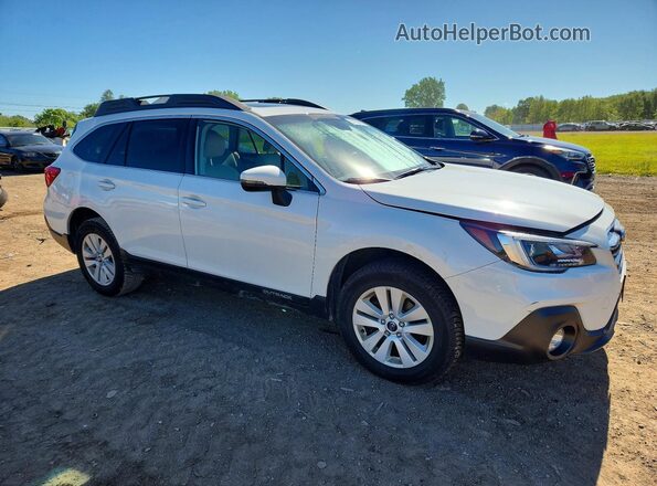 4S4BSAHC7K3350052 2019 SUBARU OUTBACK White Front right