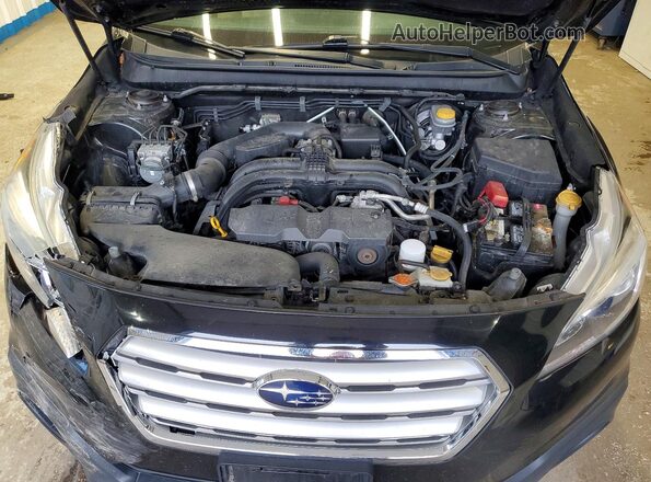 4S4BSAHC8G3328259 2016 SUBARU OUTBACK Black Rear interior view