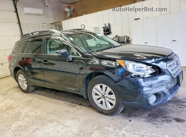 4S4BSAHC8G3328259 2016 SUBARU OUTBACK Black Front right