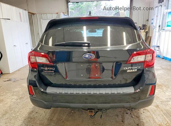 4S4BSAHC8G3328259 2016 SUBARU OUTBACK Black Rear view