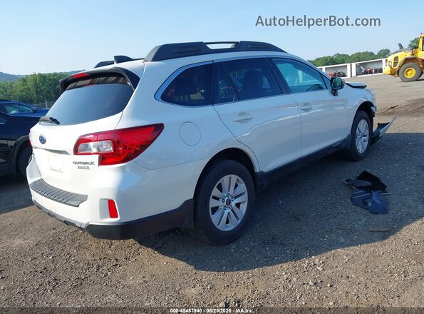 4S4BSAHC8H3378676 2017 SUBARU OUTBACK White უკანა მარჯვენა
