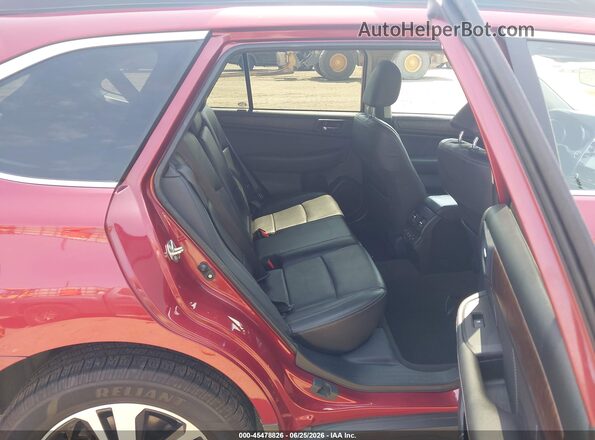 4S4BSAJC1K3236350 2019 SUBARU OUTBACK Burgundy Widok wnętrza z przodu