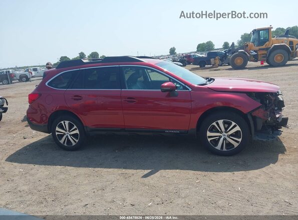 4S4BSAJC1K3236350 2019 SUBARU OUTBACK Burgundy Widok wnętrza 360 stopni