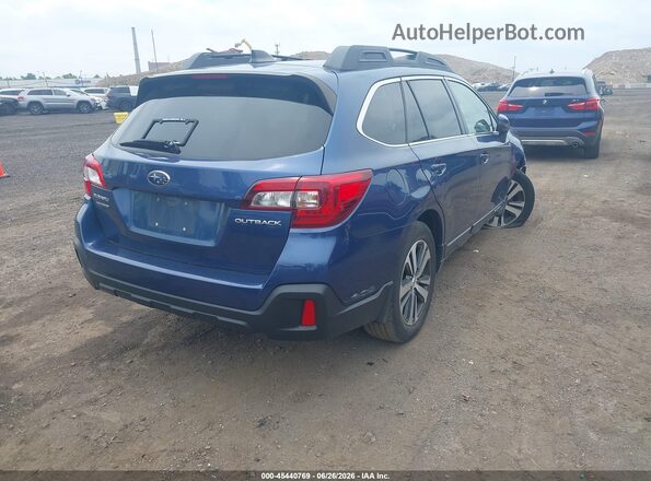 4S4BSAJC3K3294363 2019 SUBARU OUTBACK Blue უკანა მარჯვენა