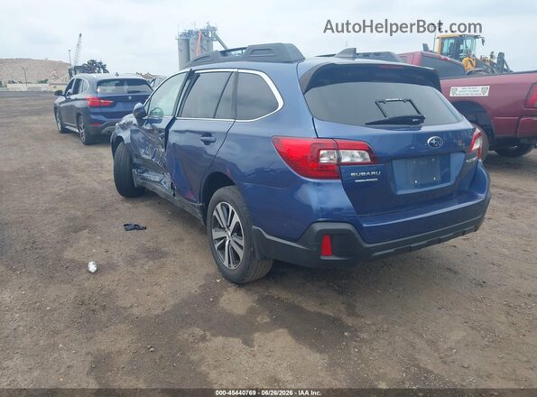 4S4BSAJC3K3294363 2019 SUBARU OUTBACK Blue უკანა მარცხენა