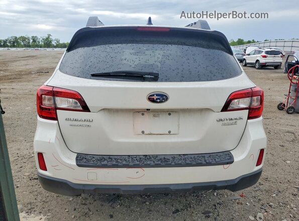 4S4BSAJC4G3309251 2016 SUBARU OUTBACK White Vista trasera