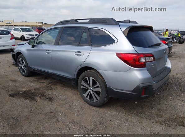 4S4BSAJC4K3349189 2019 SUBARU OUTBACK Light Blue Rear left