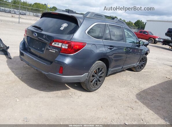 4S4BSAJC7G3299315 2016 SUBARU OUTBACK Gray უკანა მარჯვენა