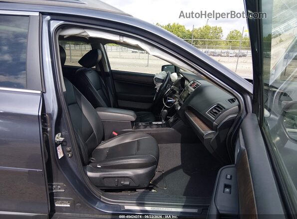 4S4BSAJC7G3299315 2016 SUBARU OUTBACK Gray წინა სალონის ხედი