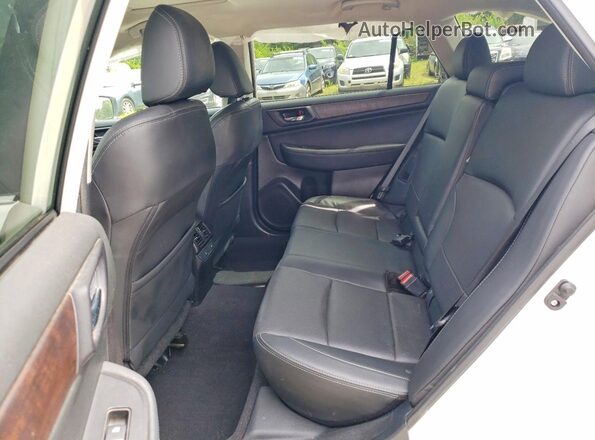 4S4BSAKC0H3208305 2017 SUBARU OUTBACK Beige Вид задніх сидінь