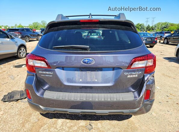 4S4BSAKC1H3220639 2017 SUBARU OUTBACK Gray Вид ззаду