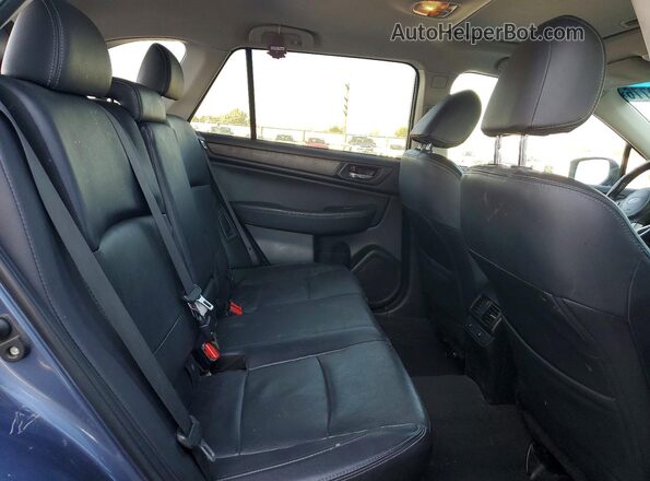 4S4BSAKC1H3394212 2017 SUBARU OUTBACK Blue უკანა სალონის ხედი