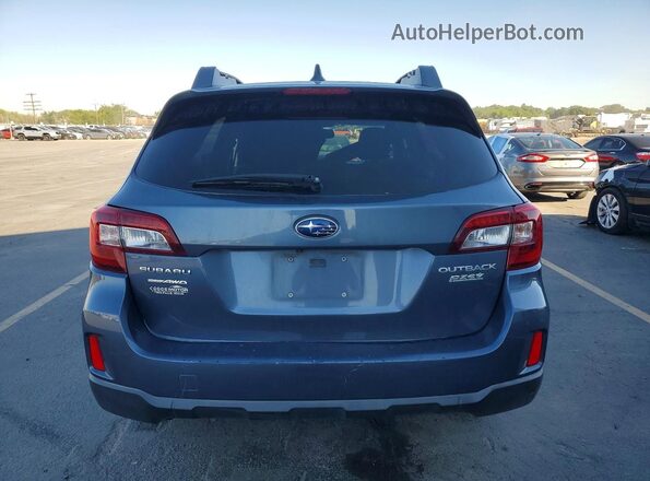 4S4BSAKC1H3394212 2017 SUBARU OUTBACK Blue უკანა ხედი