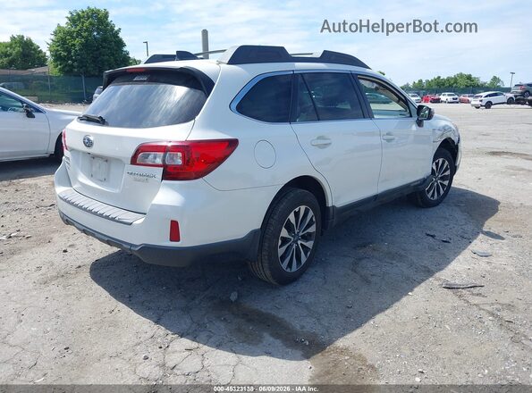 4S4BSAKC2H3431705 2017 SUBARU OUTBACK White Tył prawy