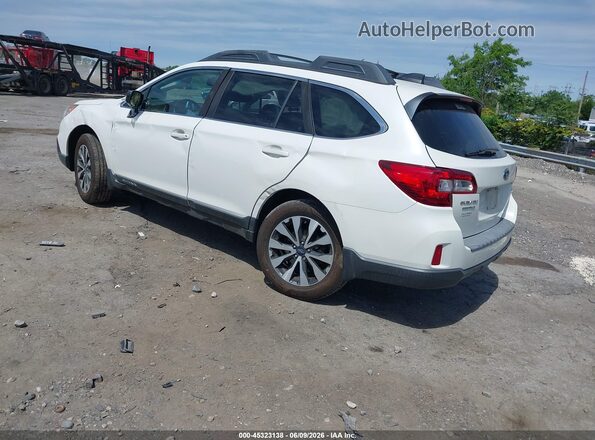 4S4BSAKC2H3431705 2017 SUBARU OUTBACK White Tył lewy