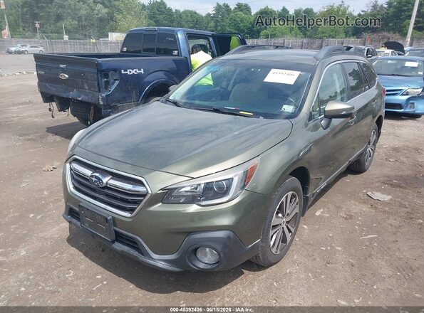 4S4BSAKC5J3368010 2018 SUBARU OUTBACK Green Przód lewy