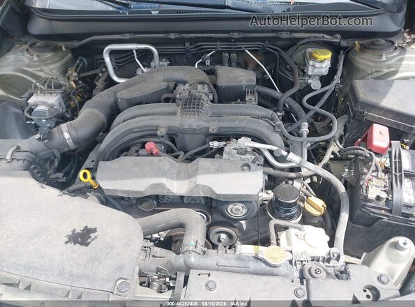 4S4BSAKC5J3368010 2018 SUBARU OUTBACK Green Widok z tyłu