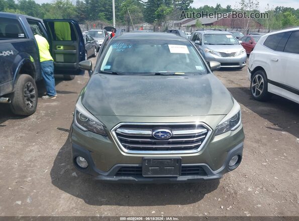4S4BSAKC5J3368010 2018 SUBARU OUTBACK Green Widok zestawu wskaźników