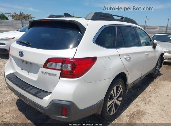 4S4BSAKC6J3348087 2018 SUBARU OUTBACK White Tył prawy