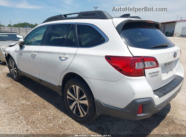 4S4BSAKC6J3348087 2018 SUBARU OUTBACK White Tył lewy