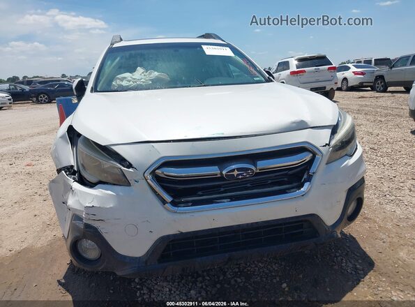 4S4BSAKC6J3348087 2018 SUBARU OUTBACK White Widok deski rozdzielczej