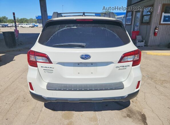 4S4BSAKC9H3294813 2017 SUBARU OUTBACK Белый Вид сзади