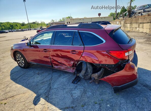 4S4BSALC0G3261812 2016 SUBARU OUTBACK Red 