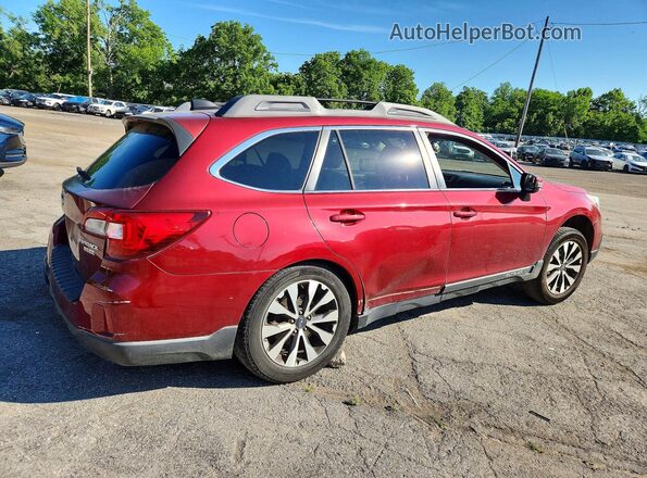 4S4BSALC0G3261812 2016 SUBARU OUTBACK Red 