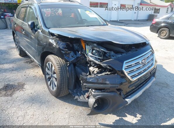 4S4BSALC1G3311035 2016 SUBARU OUTBACK Black Вид спереду
