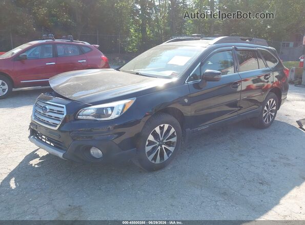 4S4BSALC1G3311035 2016 SUBARU OUTBACK Black Передня ліва чверть