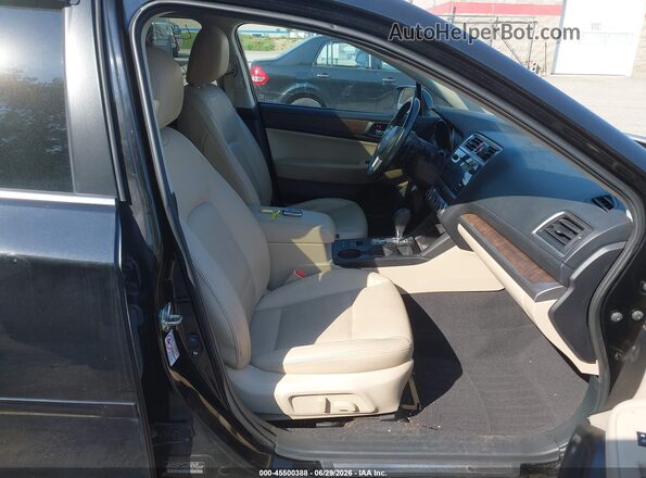 4S4BSALC1G3311035 2016 SUBARU OUTBACK Black Вид салону спереду