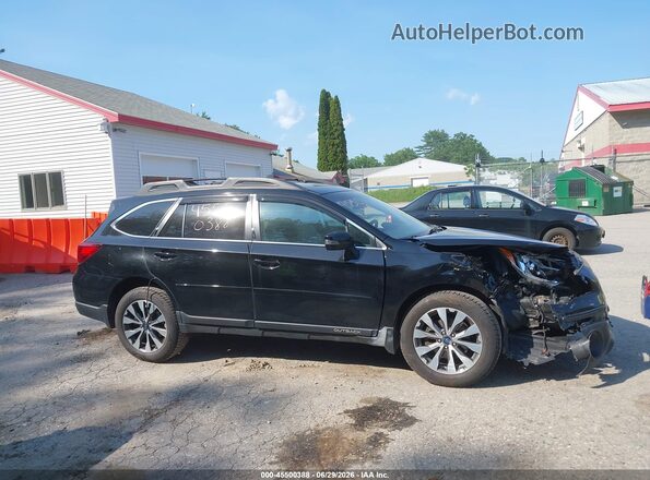 4S4BSALC1G3311035 2016 SUBARU OUTBACK Black Вид задньої частини салону