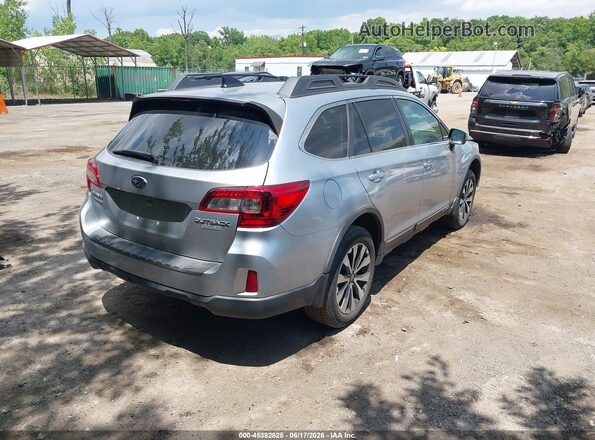 4S4BSALC4G3342599 2016 SUBARU OUTBACK Серебряный Задняя правая четверть