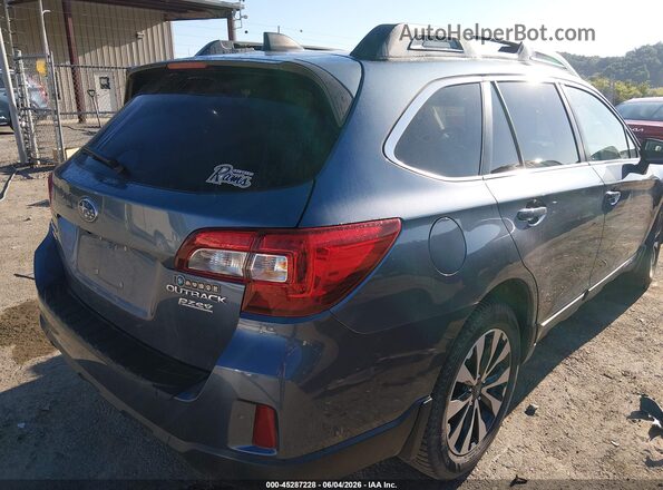 4S4BSALC5G3348945 2016 SUBARU OUTBACK Light Blue Задняя правая четверть