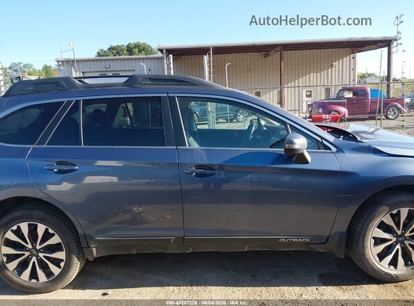 4S4BSALC5G3348945 2016 SUBARU OUTBACK Light Blue Вид задней части салона