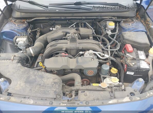 4S4BSALC6G3247459 2016 SUBARU OUTBACK Синий Вид сзади