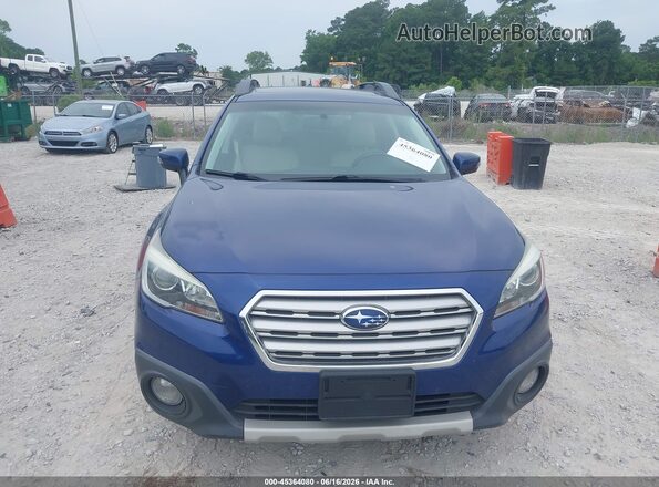 4S4BSALC6G3247459 2016 SUBARU OUTBACK Синий Вид щитка приборов