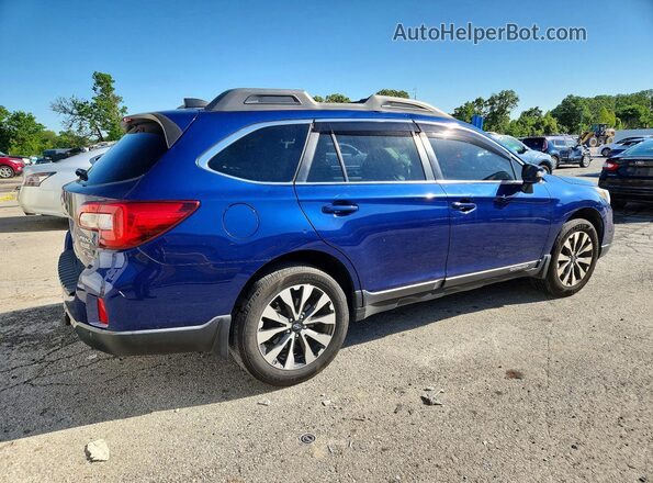 4S4BSANC0H3208106 2017 SUBARU OUTBACK Blue Հետևի աջ