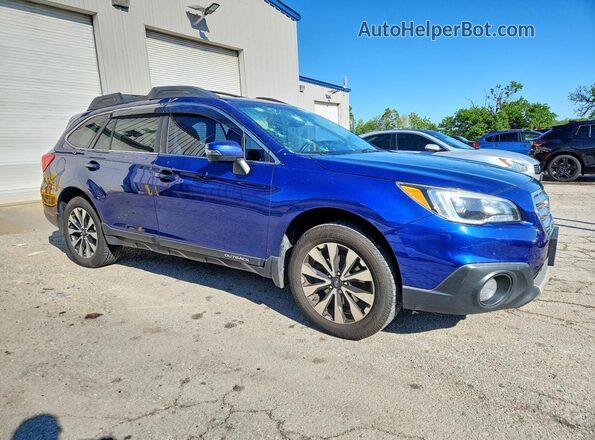 4S4BSANC0H3208106 2017 SUBARU OUTBACK Blue Առջևի աջ