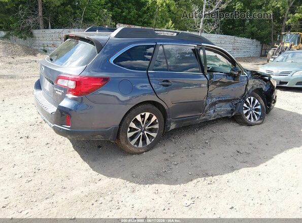 4S4BSANC0H3295330 2017 SUBARU OUTBACK Серый Задняя правая четверть