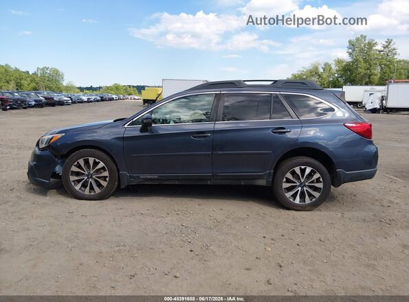 4S4BSANC0H3295330 2017 SUBARU OUTBACK Серый Вид задней части салона