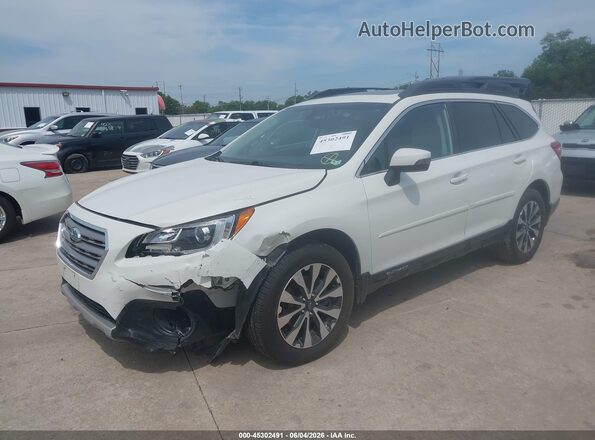 4S4BSANC0H3403039 2017 SUBARU OUTBACK White Передня ліва чверть