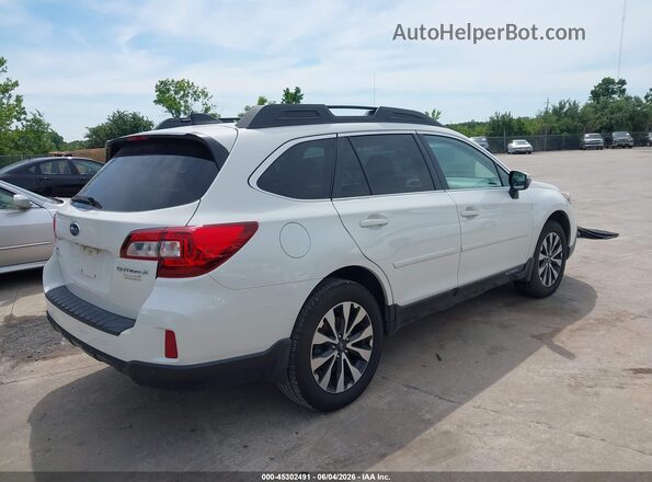 4S4BSANC0H3403039 2017 SUBARU OUTBACK White Задня права чверть